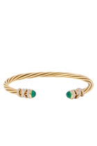 Helena Diamond Emerald Bracelet